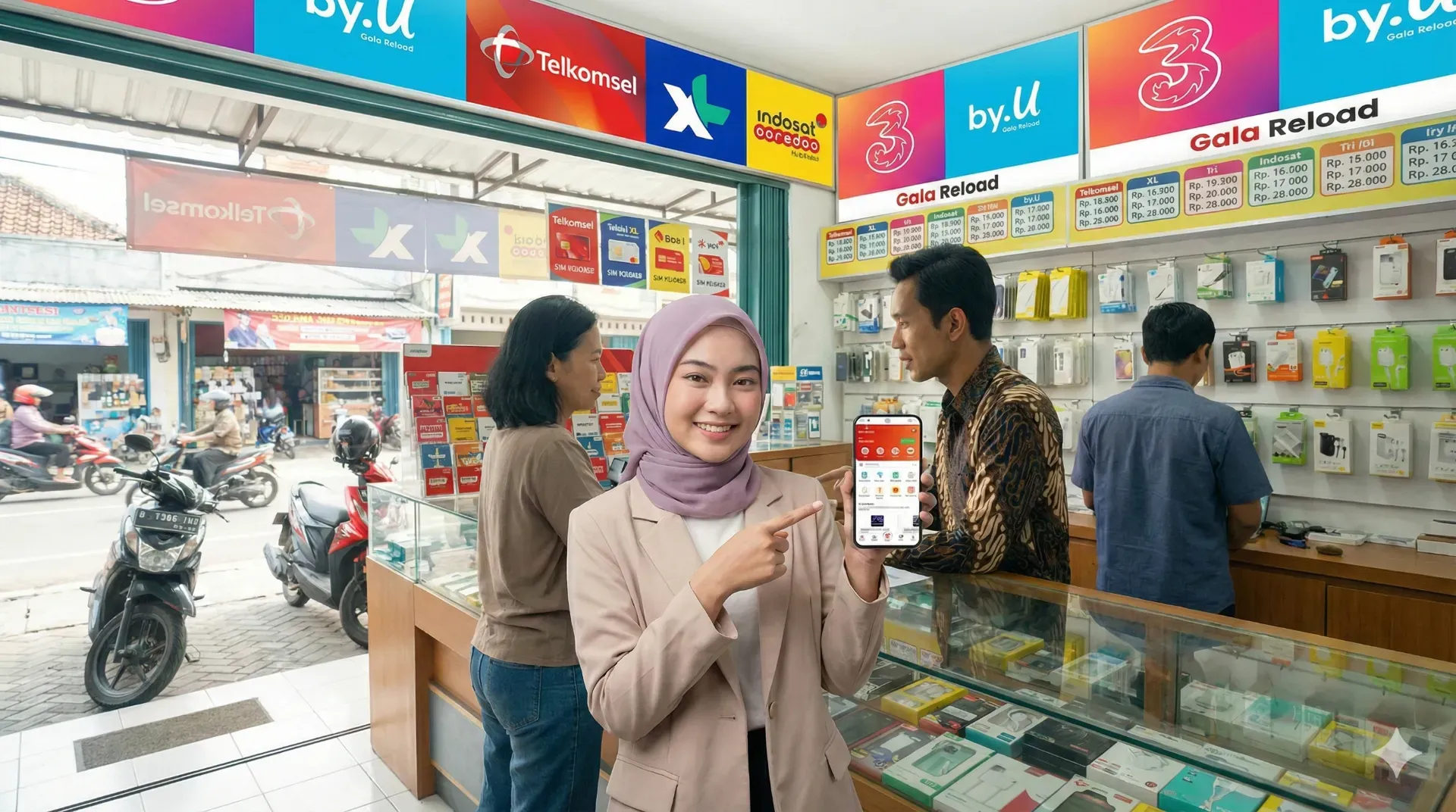 Konter Pulsa Wajib Pindah ke Gala Reload – Aplikasi Pulsa Termurah dan Transaksi Tercepat