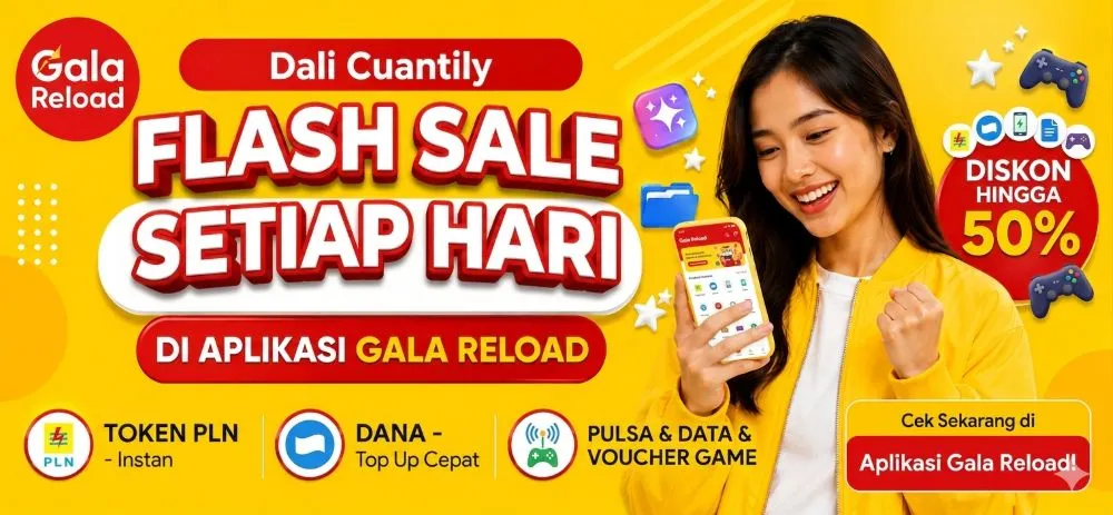 Aplikasi Pulsa yang Selalu Ada Produk Flash Sale Setiap Hari