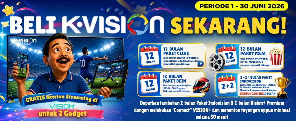 Nonton Live Streaming Piala Dunia 2026 Lewat K-Vision? Bisa Beli Paketnya di Gala Reload!